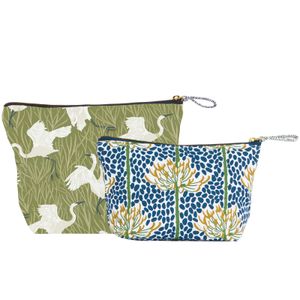 Egret & Reed Essential Canvas Pouch Set of 2 2