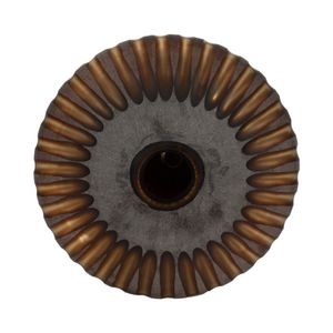 ELROYLAND GRAY GLASS VASE 6 (IN) 6