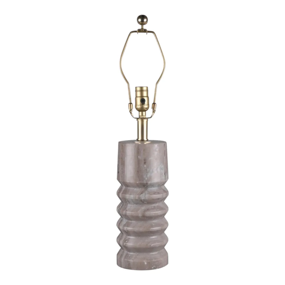 LANESTONE WHITE LAMP 24 (IN)