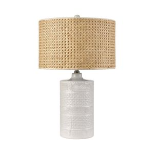Seymour 24.5'' High 1-Light Table Lamp - White Glaze 2