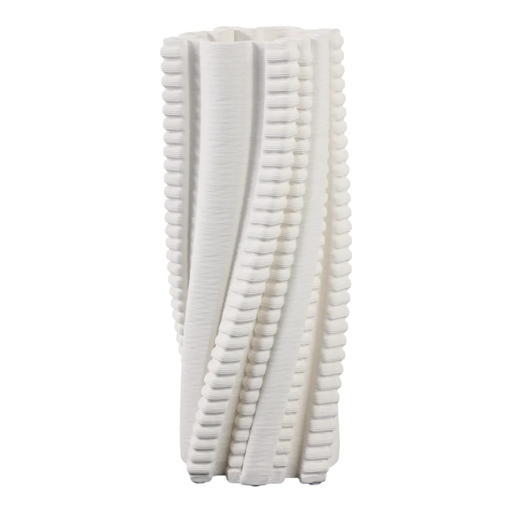 CALDERFIELD IVORY VASE 13 (IN)