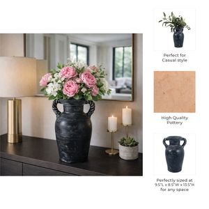 CLOVERWIND BLUE VASE 14 (IN) 11