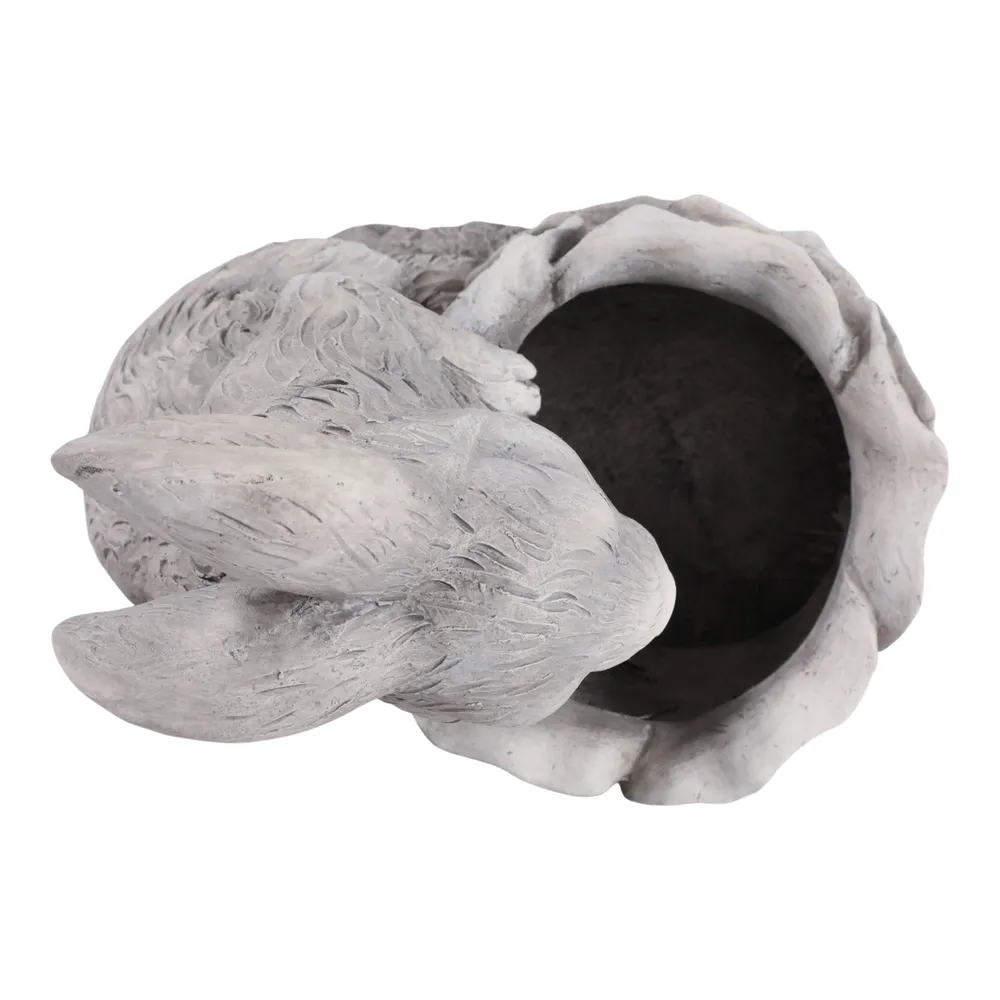 SLATEMOOR GRAY PLANTER 16 (IN)