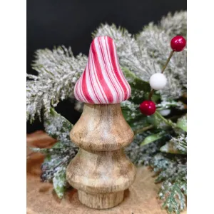 Sm Candy Swirled Layered Tree 5x2x2in 1