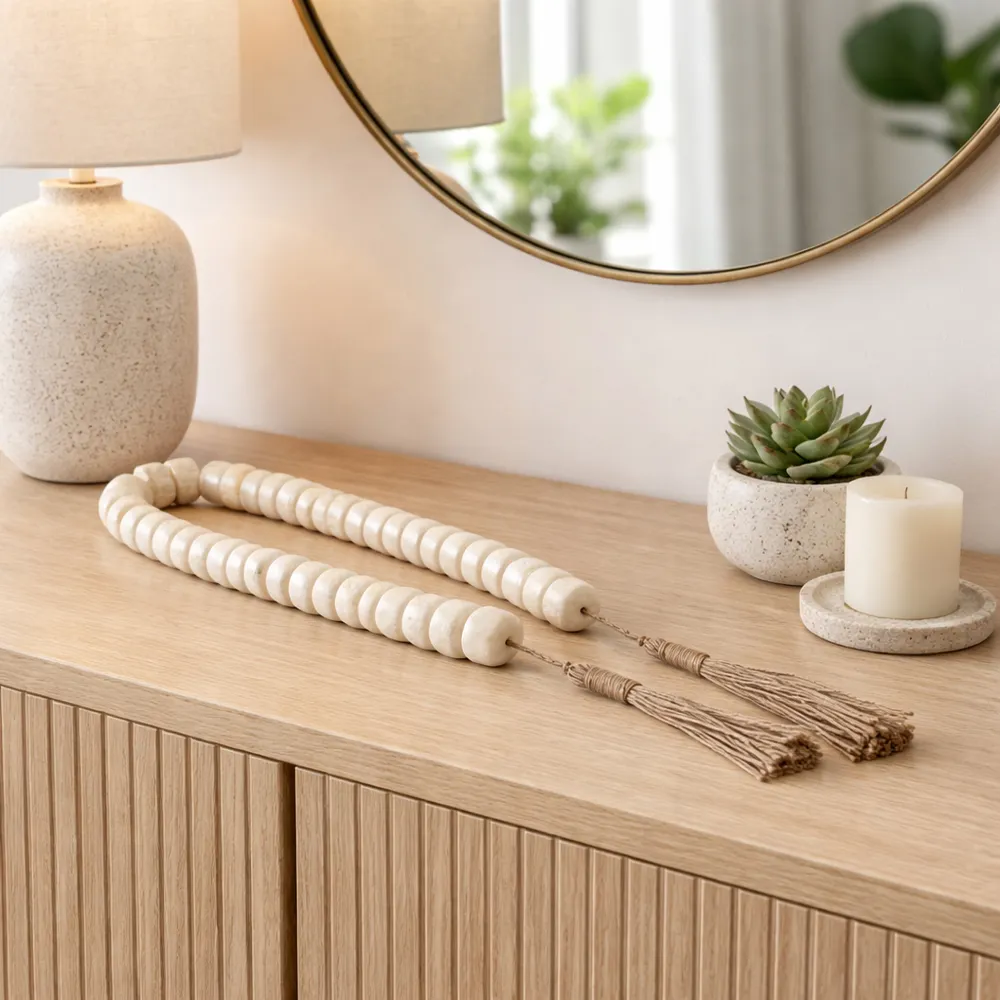 KELLERSHAW IVORY BEAD 1 (IN)