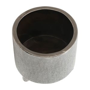BRADY SET OF 2 SILVER PLANTER 6 (IN) 7