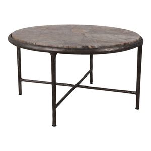 NORASTONE SILVER COFFEE TABLE 17 (IN) 1