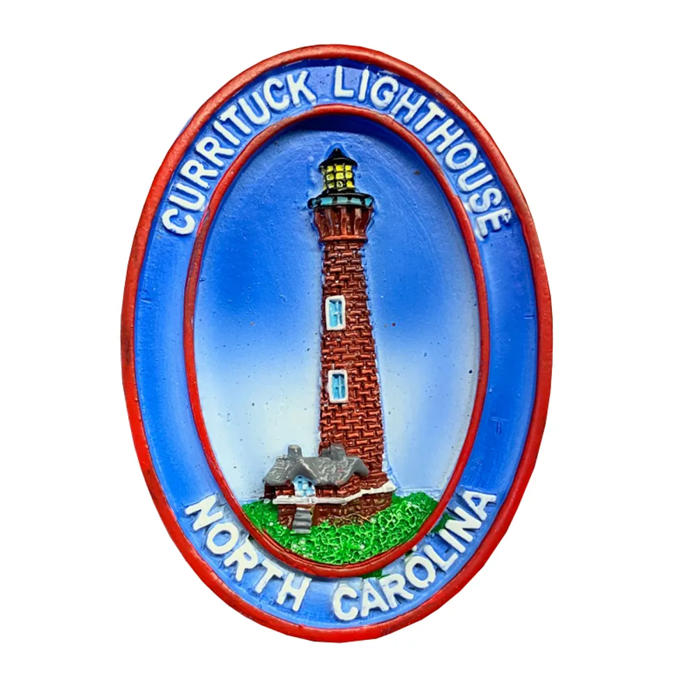 2-3/4" CURRITUCK LIGHTHOUSE MAGNET
