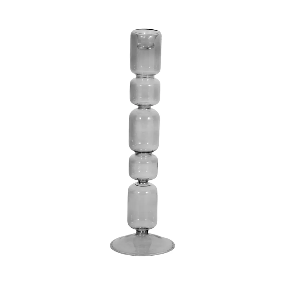 HENDONVALE BLACK CANDLE HOLDER 12 (IN)