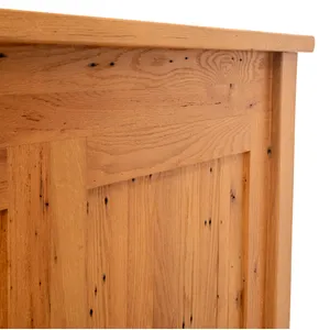 Heritage Oak Haven Cal King Bed with Bedrail System 6