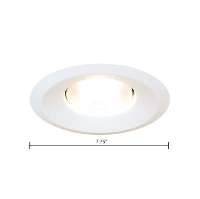 Align 6'' Wide 1-Light Recessed Trim - Matte White