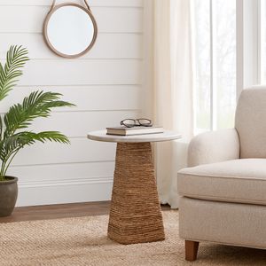 BARDENSHAW IVORY TABLE 20 (IN) 2