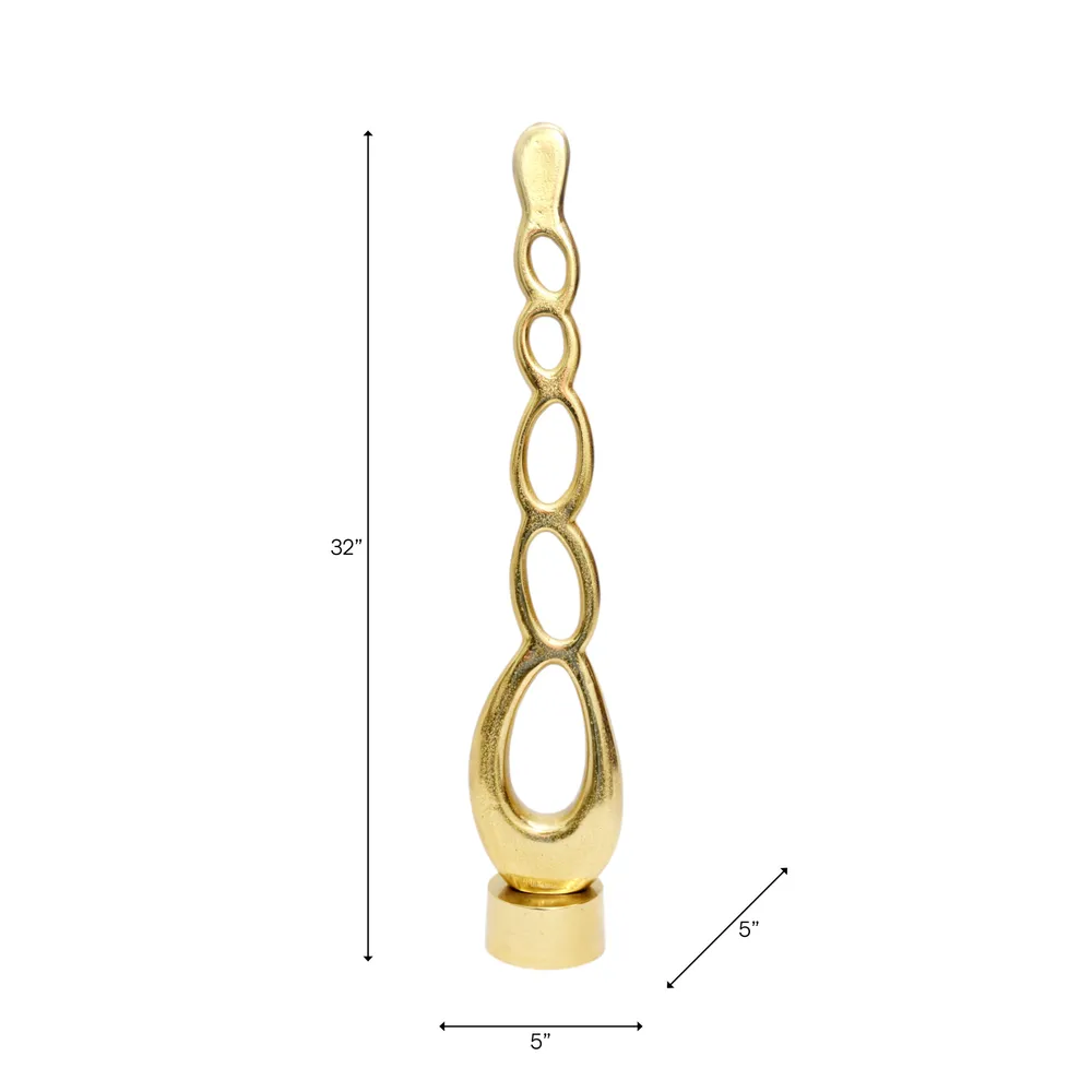 HADFIELDLEY GOLD DECOR 32 (IN)