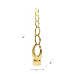 HADFIELDLEY GOLD DECOR 32 (IN) 9