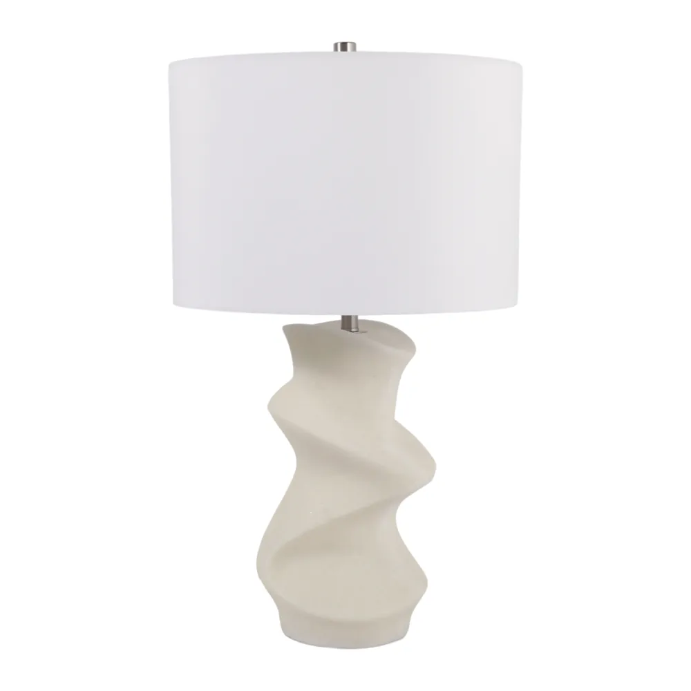 ELDON WHITE LAMP 26 (IN)