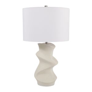 ELDON WHITE LAMP 26 (IN) 1
