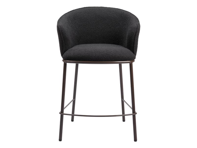 Essen Counter Stool Black & Bronze 4