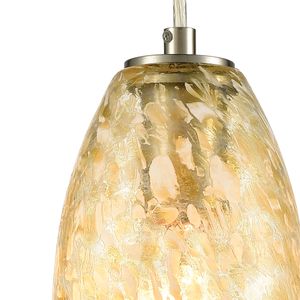 Golden Pasture 5'' Wide 1-Light Mini Pendant - Gold 3