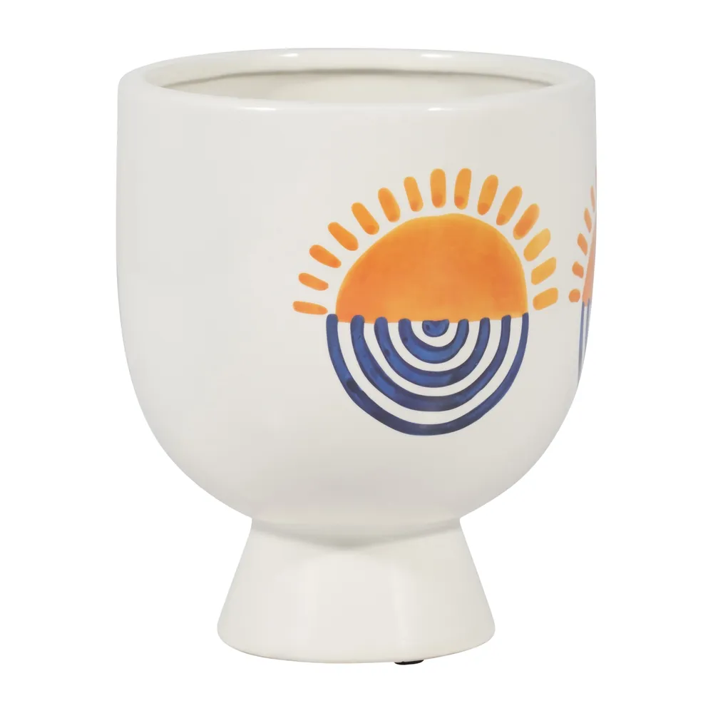 FOSTERMOOR WHITE PLANTER 7 (IN)