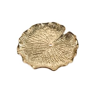 Lilypad Dimensional Wall Art - Set of 4 Gold 12