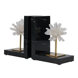 TUCKERLAKE SET OF 2 BLACK BOOKENDS 7 (IN) 3