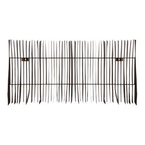Ridge Dimensional Wall Art - Brass 1