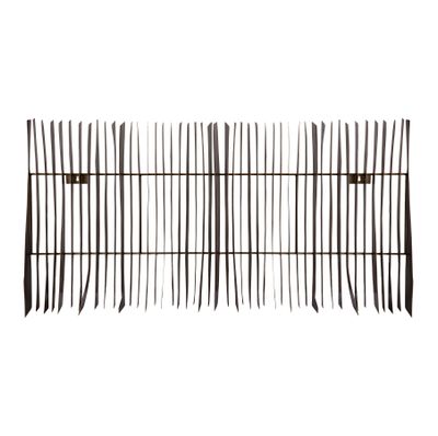 Ridge Dimensional Wall Art - Brass