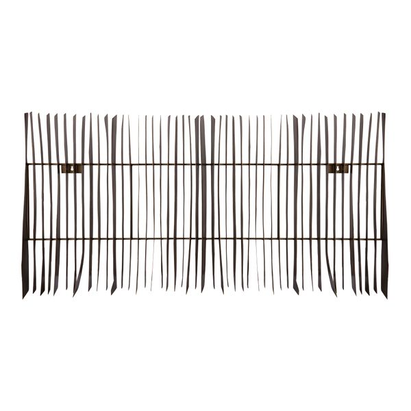 Ridge Dimensional Wall Art - Brass