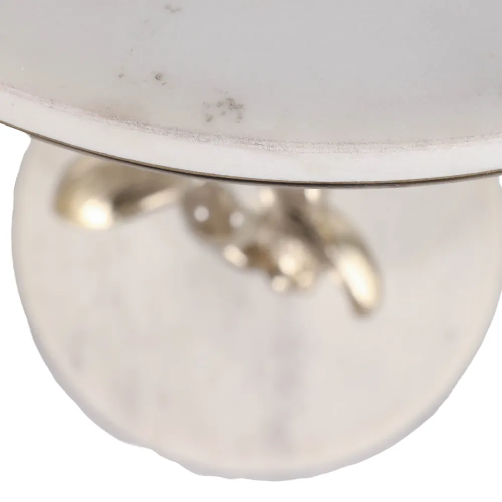 ETHANLAKE WHITE TABLE 22 (IN)