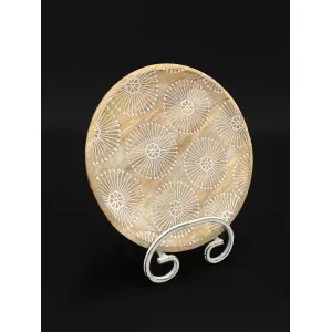 Dandelion  Medium Candle Plate 8x8x1in 2