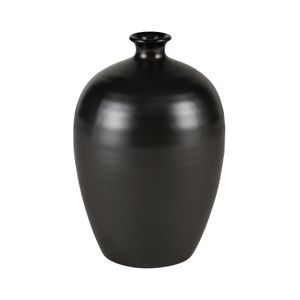 Faye Vase - Medium Black 1