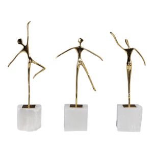 HOPEDALE SET OF 3 GOLD DECOR 13 (IN) 5
