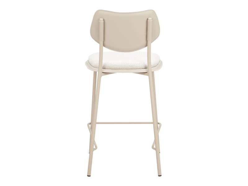 Zeal Counter Stool Light Gray & Beige 5
