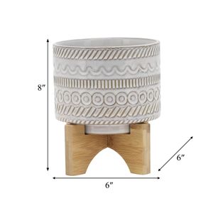 DORSETPORT IVORY PLANTER 8 (IN) 9