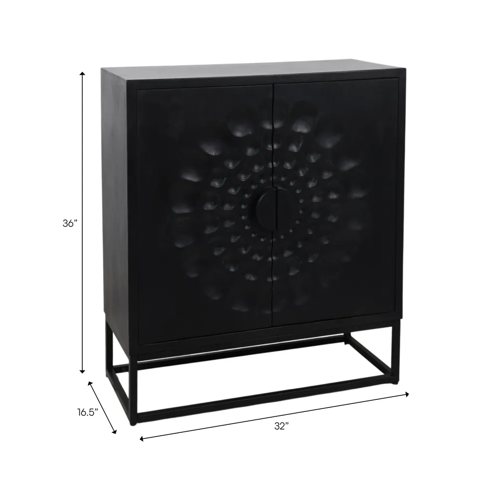 SYLVANSHAW BLACK CABINET 36 (IN)