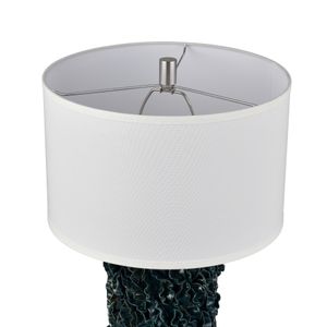 Larkin 25'' High 1-Light Table Lamp - Green Glazed 3