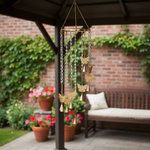 ESSEXCROSS GOLD WIND CHIME 38 (IN) 12