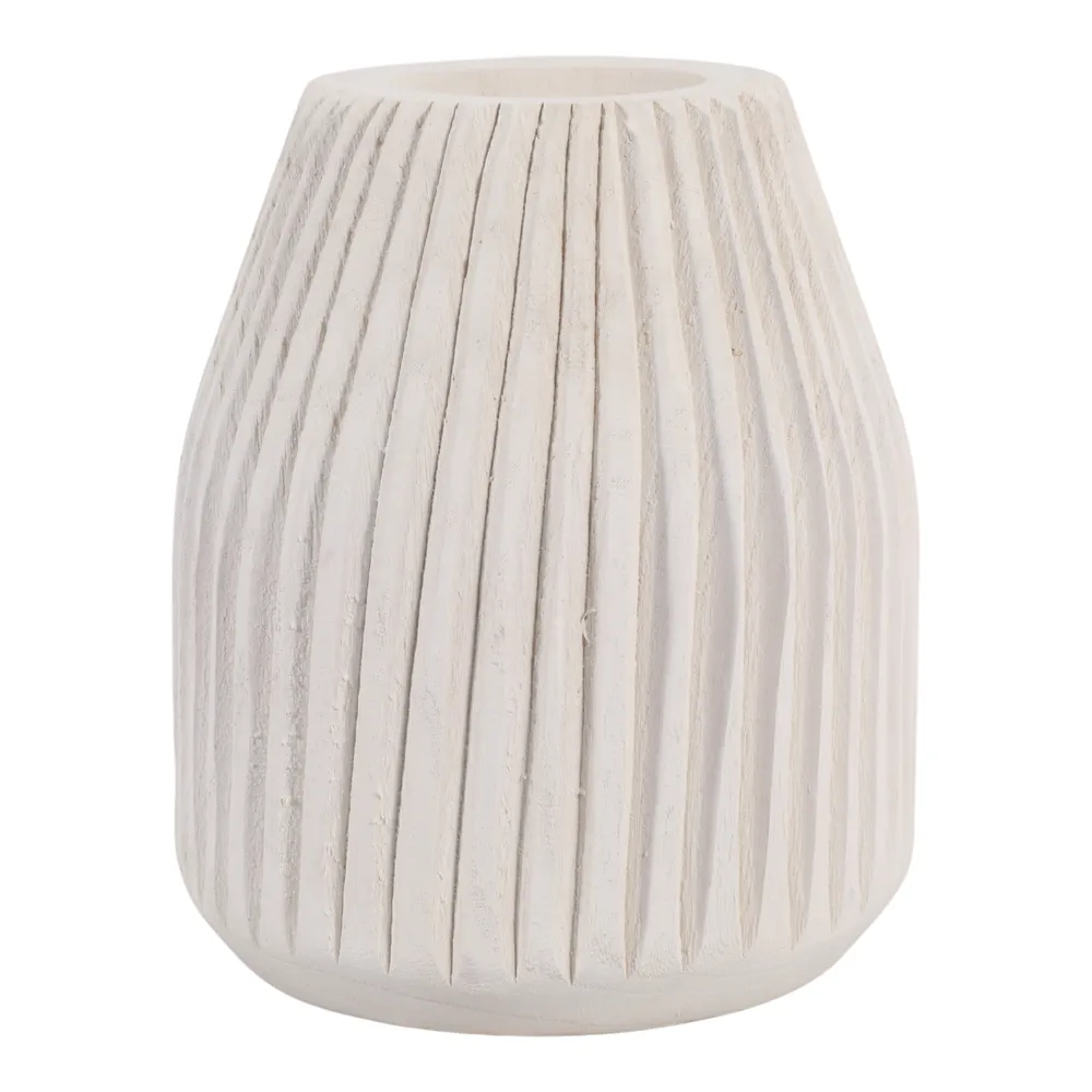 WESTONGATE WHITE VASE 9 (IN)