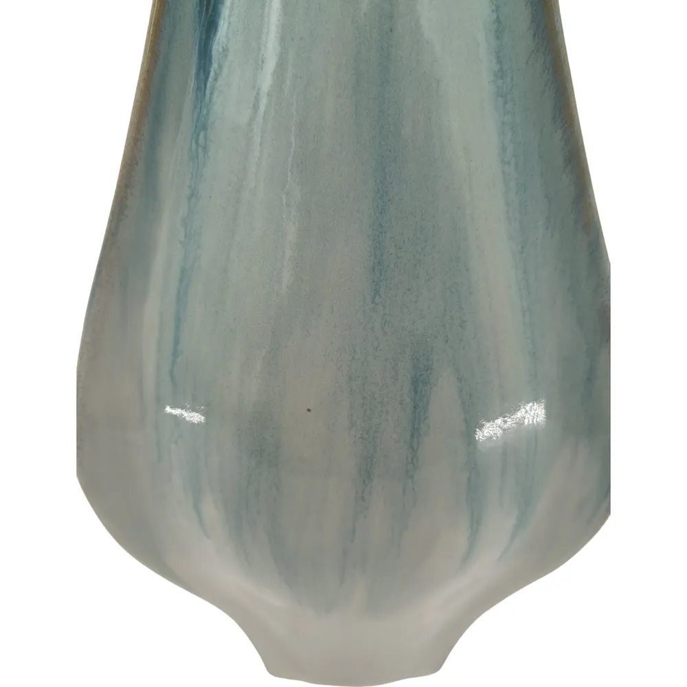 SLATERFORD GREEN VASE 19 (IN)