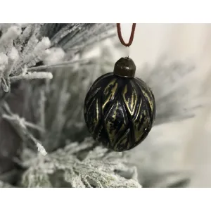 Chocolate Bomb Ornament 2.3x2.3in 1