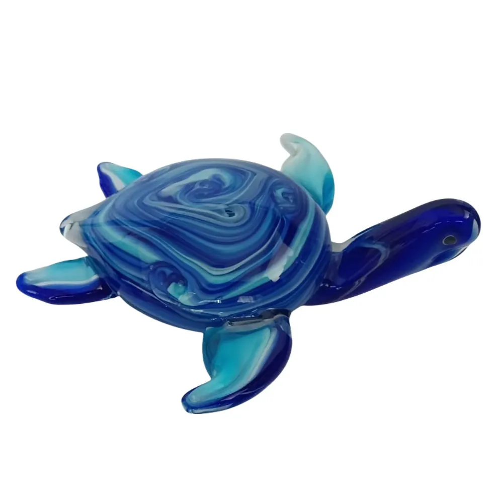 7-3/4" TURTLE BLUE 1020G