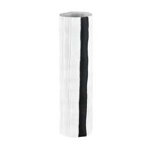 Clark Vase - Striped Black 2