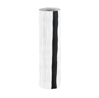 Clark Vase - Striped Black