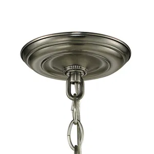 Ashford 12'' Wide 3-Light Outdoor Pendant - Antique Nickel 3