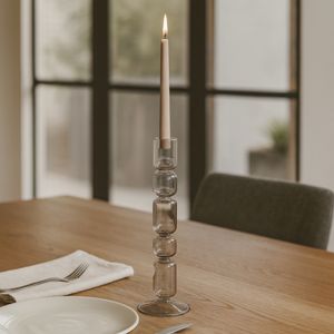 HENDONVALE BLACK CANDLE HOLDER 12 (IN) 11