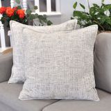 Soft Chenille Throw Pillow Covers With Stitched Edge 1