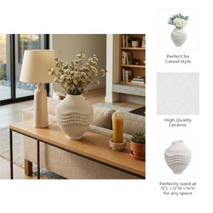 MURRAYHOLM IVORY VASE 14 (IN) 10