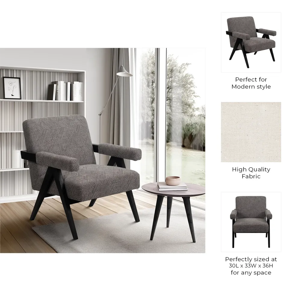 HELENAROSE GRAY CHAIR 36 (IN)