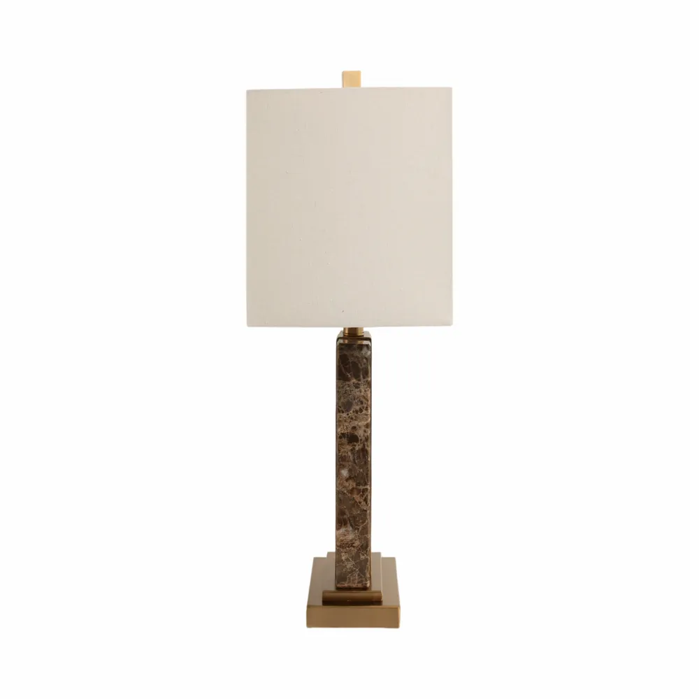 GARNERSIDE BROWN LAMP 26 (IN)