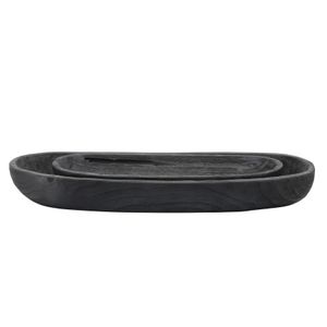ELTONWIND SET OF 2 BLACK BOWLS 4 (IN) 6